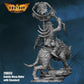 FLM28033 Goblin Standard Bearer on Warg Figure Kit 28mm Heroic Scale Miniature Unpainted 4th Image