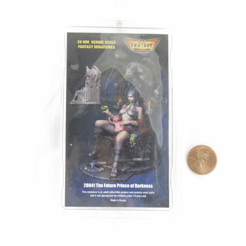 FLM28041 The Future Prince Of Darkness Figure Kit 28mm Heroic Scale Miniature Unpainted First Legion 3rd Image