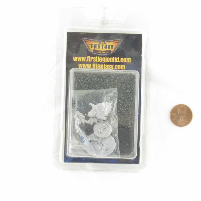 FLM28052 Skeleton Warrior Figure Kit 28mm Heroic Scale Miniature Unpainted 2nd Image