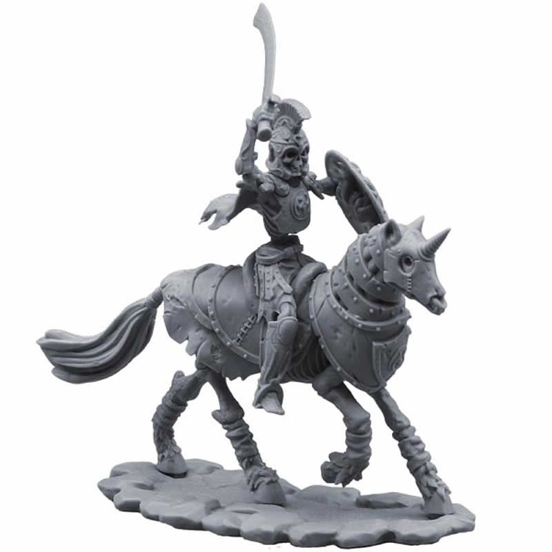 FLM28054 Mounted Skeleton Figure Kit 28mm Heroic Scale Miniature Unpainted Main Image