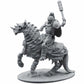 FLM28058 Mounted Skeleton Warrior Figure Kit 28mm Heroic Scale Miniature Unpainted Main Image