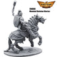 FLM28058 Mounted Skeleton Warrior Figure Kit 28mm Heroic Scale Miniature Unpainted 5th Image