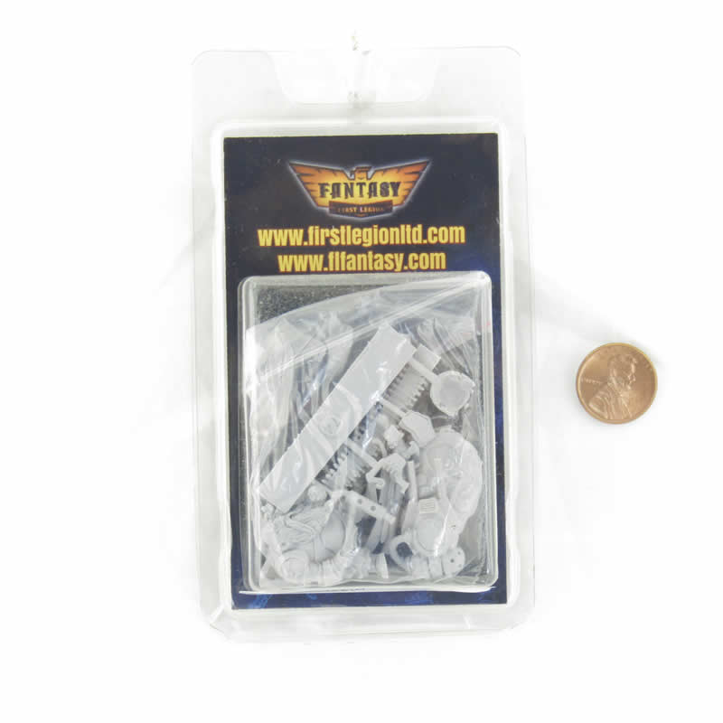 FLM28074 Shabaz Dwarven Bolt Gunner Figure Kit 28mm Heroic Scale Miniature Unpainted 2nd Image