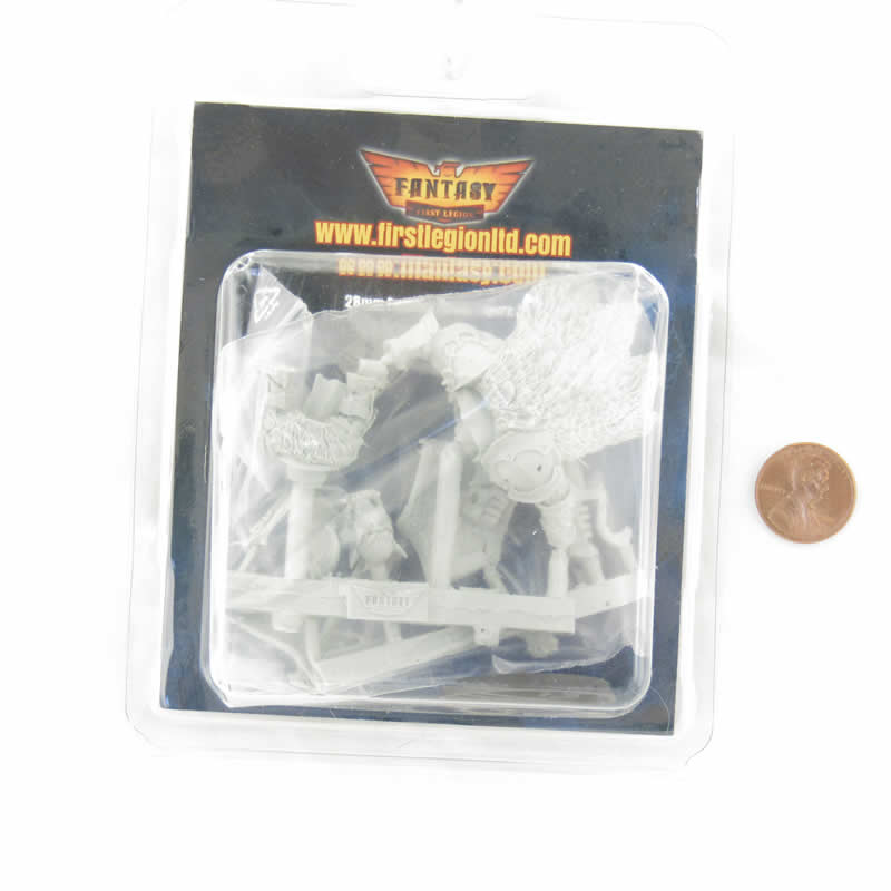 FLM28105 Orc Leader Crog Steel Jaw Figure Kit 28mm Heroic Scale Miniature Unpainted 2nd Image