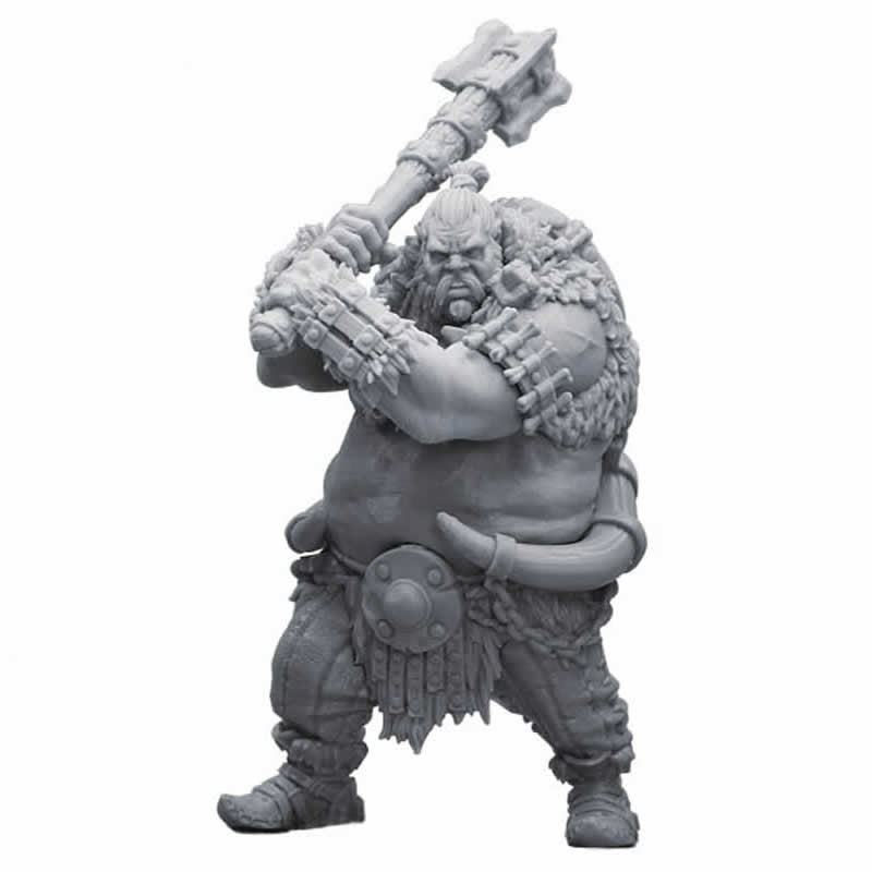 FLM28113 Ogre Bulgo Skullsmasher Figure Kit 28mm Heroic Scale Miniature Unpainted Main Image