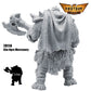 FLM28114 Khe Ogre Mercenary Figure Kit 28mm Heroic Scale Miniature Unpainted 4th Image