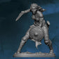 FLM28179 Female Warrior Figure Kit 28mm Heroic Scale Miniature Unpainted Main Image