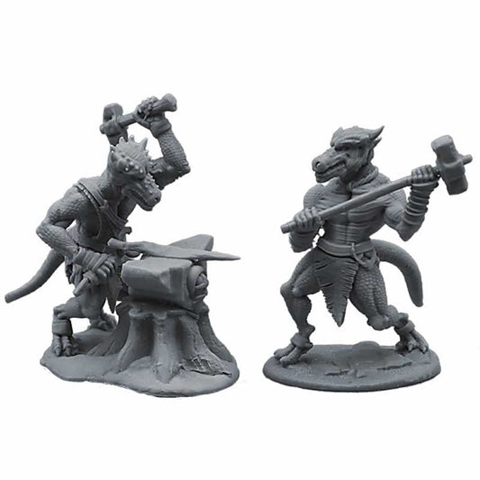 FLMKS01R Kobold Smith and Kobold with Hammer Figure Kit 28mm Heroic Scale Miniature Unpainted Main Image