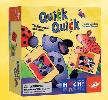 FOXQUICK Quick Quick Fast Paced Card Game Fox Mind Games Main Image