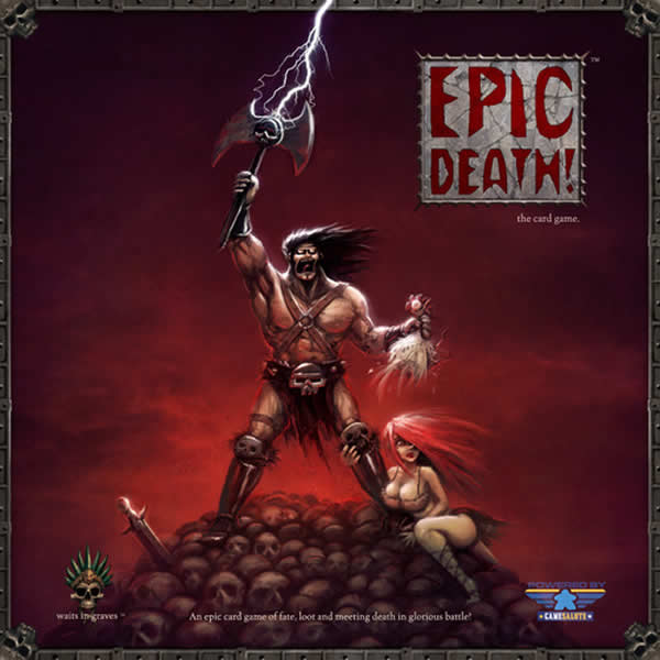GASEPICD01 Epic Death Party Card Game Game Salute Main Image