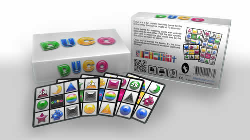 GASGTYDU01 Duco Boardgame Game Salute Main Image