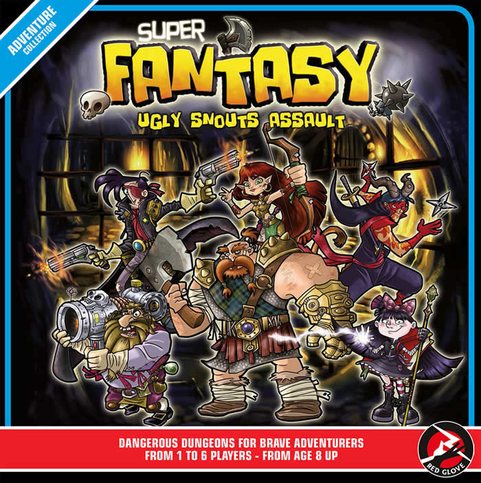 GOL1012 Super Fantasy Ugly Snouts Assult Board Game Golden Egg Games 2nd Image