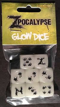 GRB0020 Glow Dice Zpocalypse Board Game Main Image