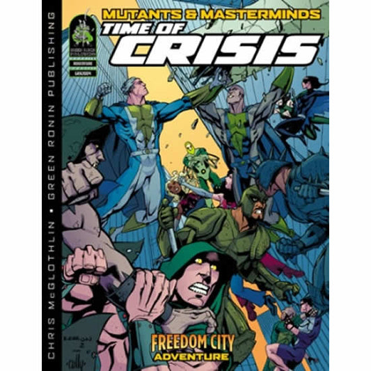 GRR2004 Time of Crisis (d20) Mutants And Masterminds RPG Supplement Main Image