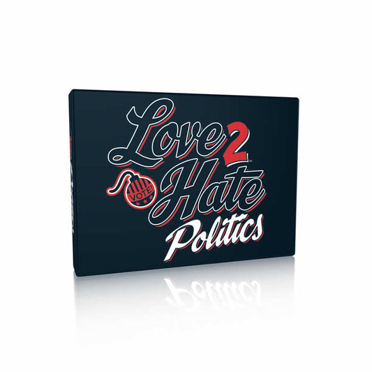 GRR3011 Love 2 Hate Politics Card Game Expansion Green Ronin Main Image