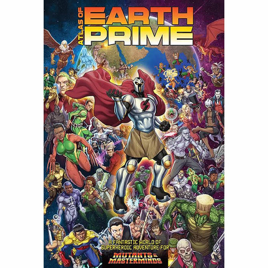 GRR5514 Atlas Of Earth Prime A Mutants And Mastermind Source RPG Main Image