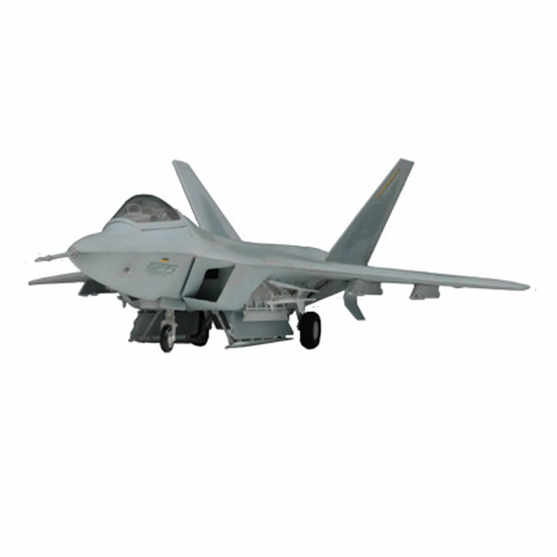 HBM80210 F-22A Raptor 1/72 Scale Plastic Model Kit Hobby Boss 2nd Image