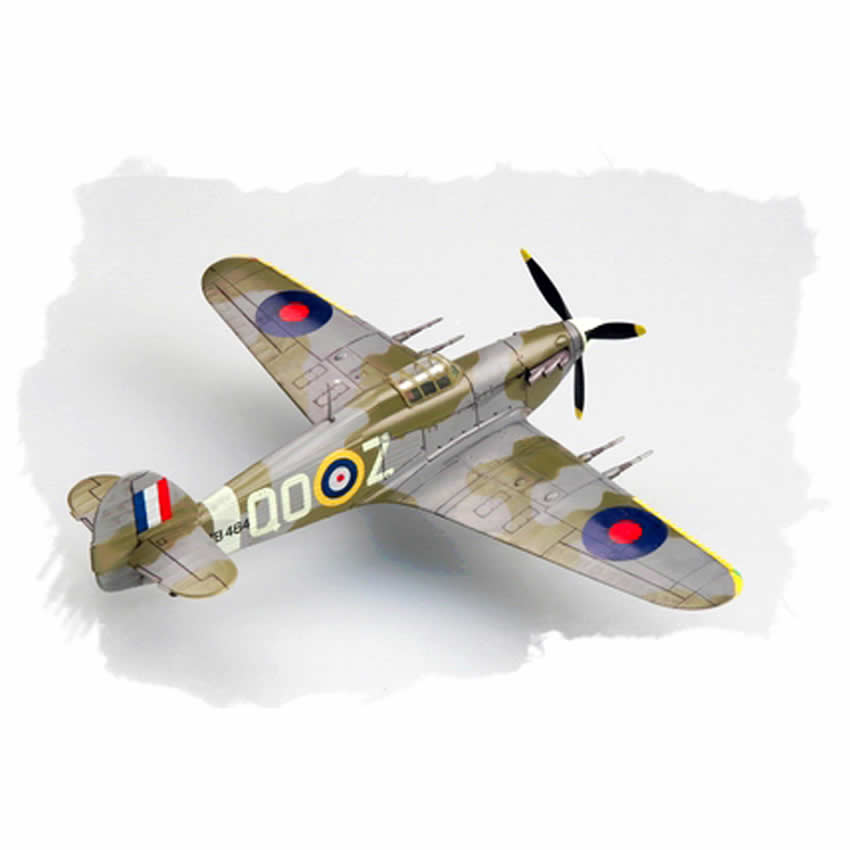 HBM80215 Hurricane Mk.II 1/72 Scale Plastic Model Kit Hobby Boss 2nd Image