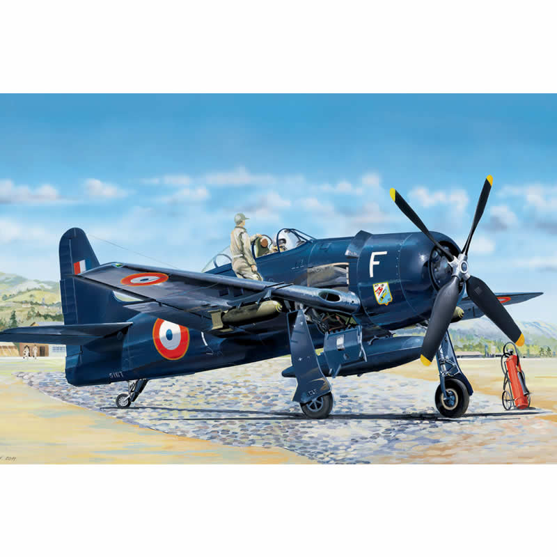 HBM80357 F8F-1B Bearcat 1/48 Scale Plastic Model Kit Hobby Boss Main Image