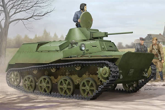 HBM83824 Soviet T-30S Light Tank 1/35 Scale Plastic Model Kit Hobby Boss Main Image