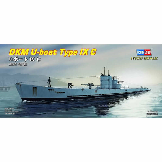 HBM87007 Deutsche Kriegsmarine U Boat IX C 1/700 Scale Plastic Model Kit Main Image
