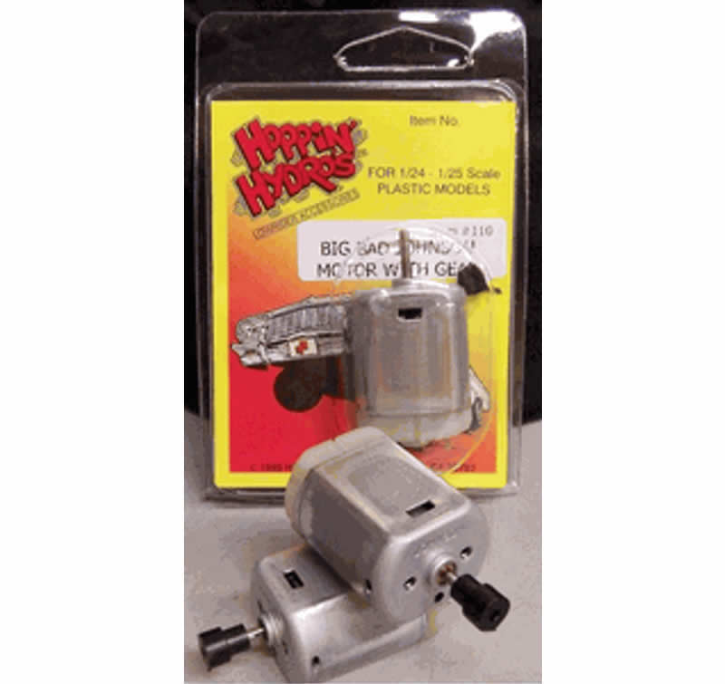 HHD110 Electric Hobby Motor 2.4 Volt One Each per Pack Hoppin Hydros Main Image