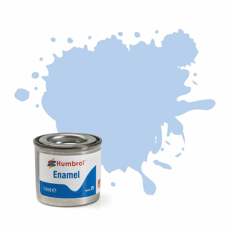 HUMAA0044 Pastel Blue Matt 14ml Tinlet No 44 Enamel Paint Humbrol Main Image