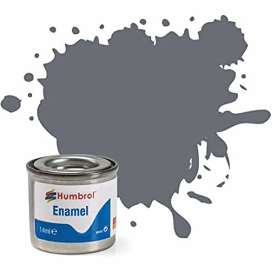 HUMAA0059 Dark Ad Grey Gloss 14ml Tinlet No 5 Enamel Paint Humbrol Main Image