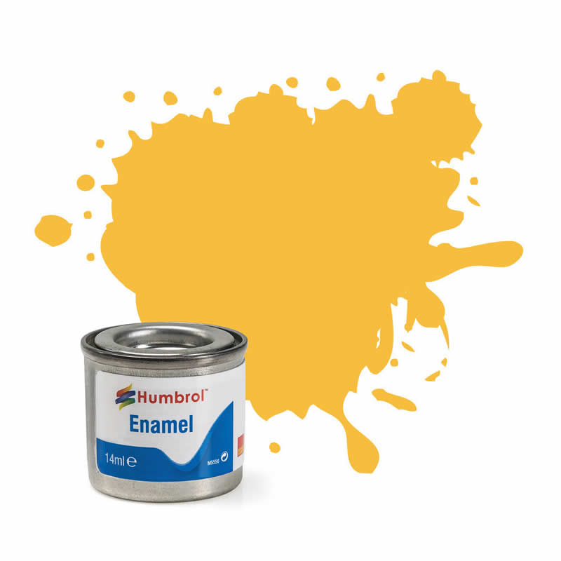 HUMAA0076 Light Buff Gloss 14ml Tinlet No 7 Enamel Paint Humbrol Main Image