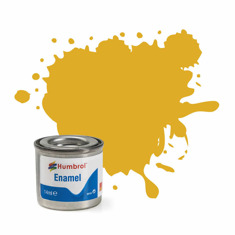 HUMAA0179 Gold Metallic 14ml Tinlet No 16 Enamel Paint Humbrol Main Image