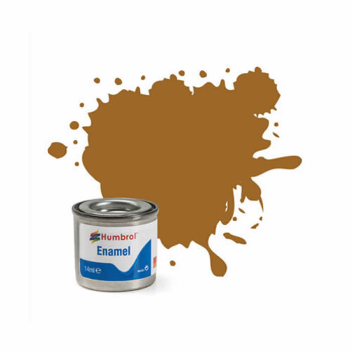 HUMAA0234 Dark Flesh Matt 14ml Tinlet No 234 Enamel Paint Humbrol Main Image