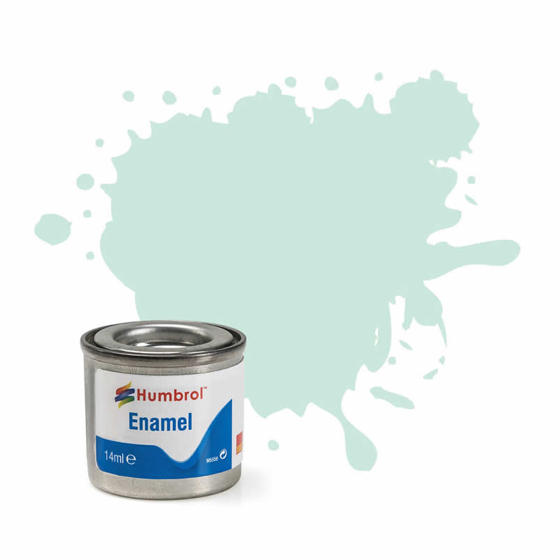 HUMAA0254 Duck Egg Blue Matt 14ml Tinlet No 23 Enamel Paint Humbrol Main Image