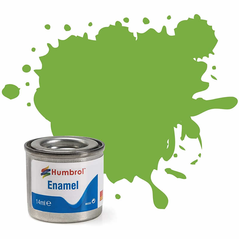 HUMAA0415 Lime Gloss 14ml Tinlet No 38 Enamel Paint Humbrol Main Image