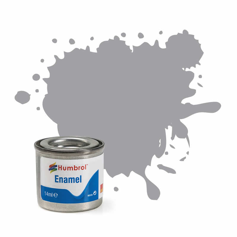 HUMAA0432 Pale Grey Gloss 14ml Tinlet No 40 Enamel Paint Humbrol Main Image