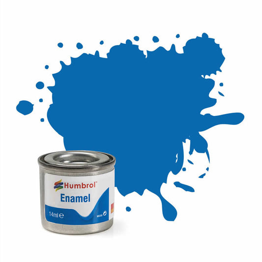 HUMAA05662 Baltic Blue Metallic 14ml Tinlet No 52 Enamel Paint Humbrol Main Image