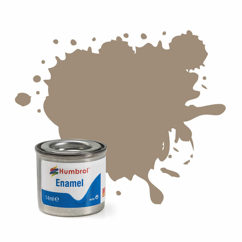 HUMAA0792 Khaki Drill Matt 14ml Tinlet No 72 Enamel Paint Humbrol Main Image