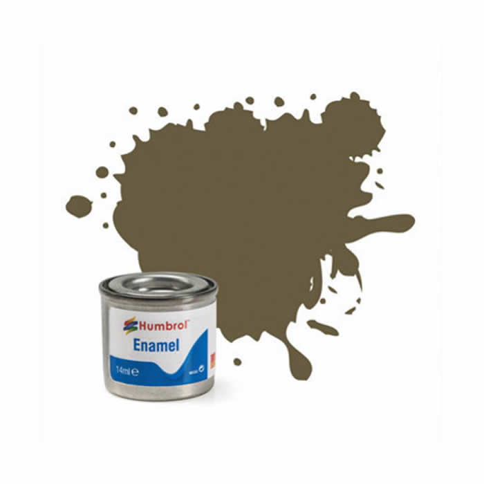 HUMAA0953 Light Olive Matt 14ml Tinlet No 86 Enamel Paint Humbrol Main Image