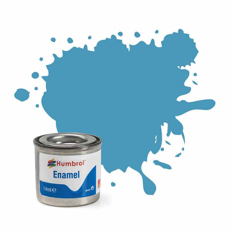 HUMAA0984 Blue Matt 14ml Tinlet No 89 Enamel Paint Humbrol Main Image