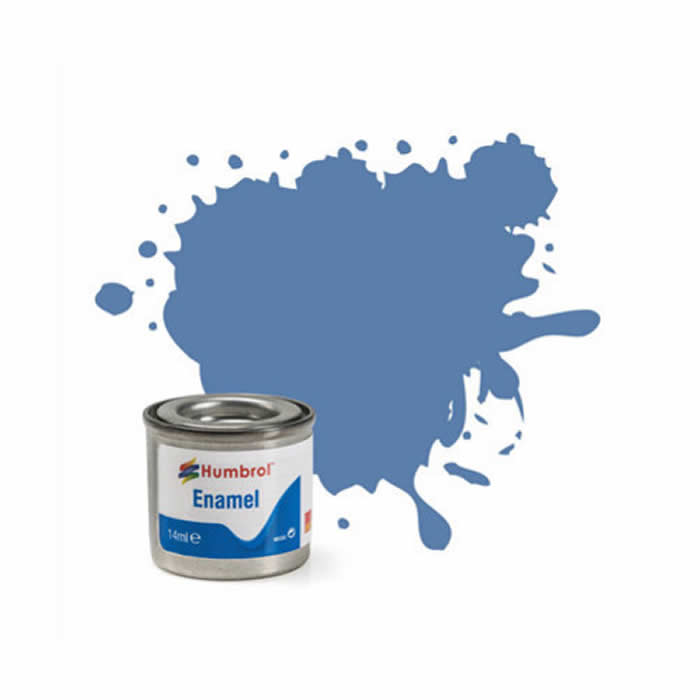 HUMAA1208 WW1 Blue Matt 14ml Tinlet No 109 Enamel Paint Humbrol Main Image