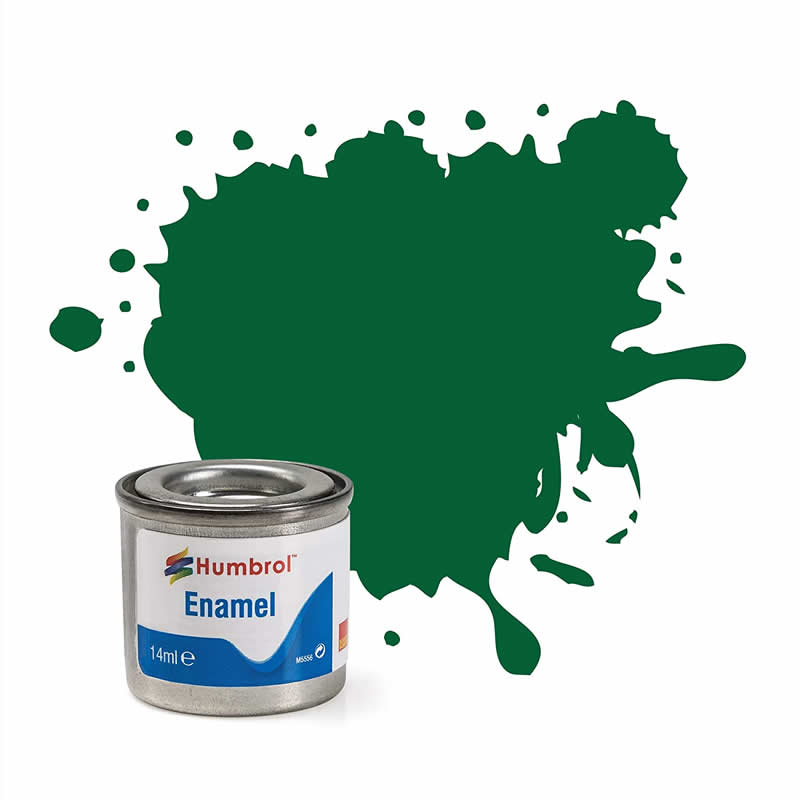 HUMAA1328 Light Green Matt 14ml Tinlet No 120 Enamel Paint Humbrol Main Image