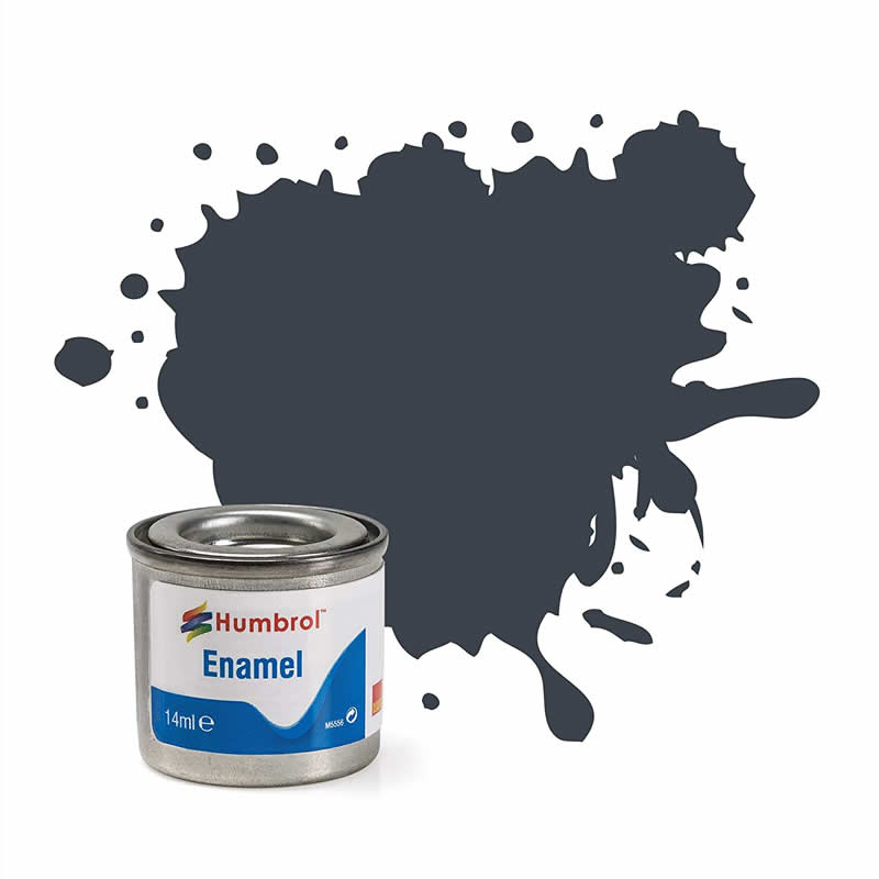 HUMAA1506 Dark Grey Matt 14ml Tinlet No 32 Enamel Paint Humbrol Main Image