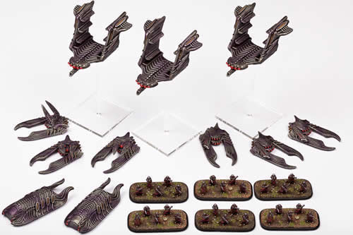 HWGDZC32001 Starter Army Box Scourge Dropzone Commander Main Image