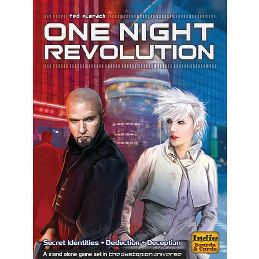 IBCONR1 One Night Revolution Espionage Card Game Indie Boards And Cards Main Image