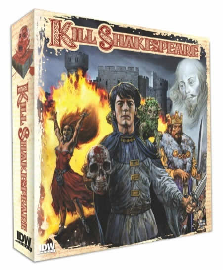 IDW00661 Kill Shakespeare Board Game IDW Publishing Main Image