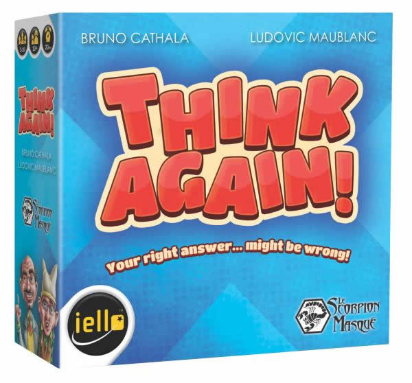 IEL00031 Think Again! Board Game Iello Main Image