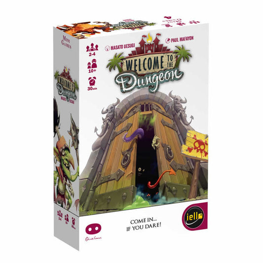 IEL51234 Welcome To The Dungeon Board Game Iello Main Image