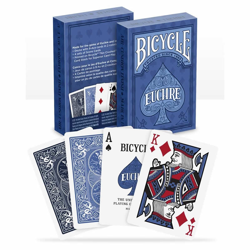 JKR10024463 Euchre Playing Cards Bicycle Card Company Main Image