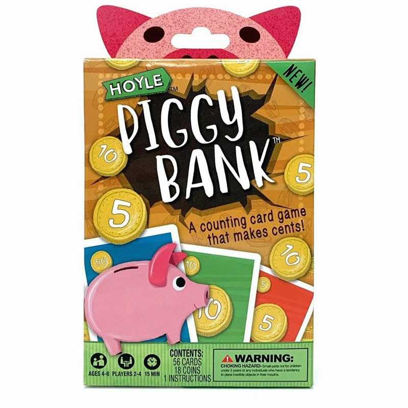 JKR1036719 Hoyle Piggy Bank Playing Card Game Bicycle Card Company 2nd Image