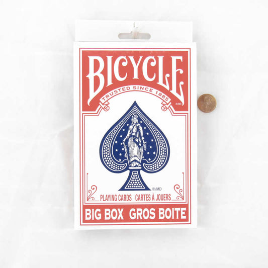 JKR1039664 Big Box Red Playing Cards Bicycle Card Company Main Image