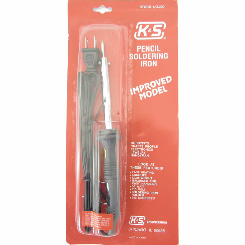 KNS300 Pencil Soldering Iron by K and S Engineering Main Image